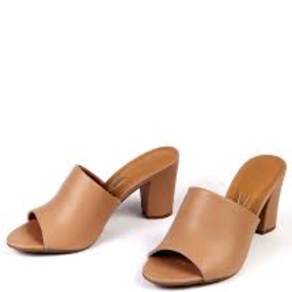 Vizzano Open Toe Mule - Size 7 / 38 - Brazilian